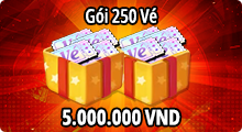 Gói 250 vé