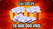 Gói 500 vé