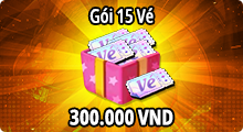 Gói 15 vé