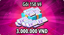 Gói 150 vé